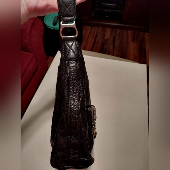 2006 Michael Kors soft leather black purse with silver hardware - Picture 12 of 17